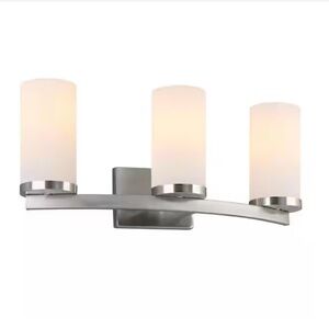 Design House 589150 Desta 3 Light 22"W Bathroom Vanity Light - Nickel